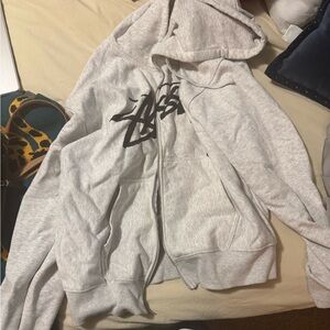 Stussy Gray Hoodie